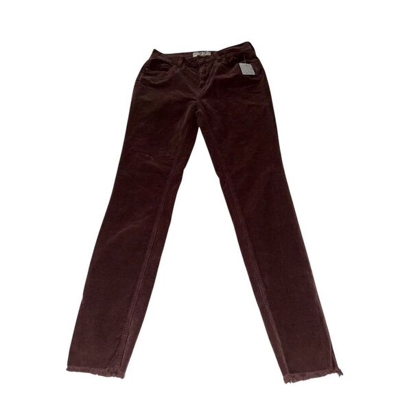 Free People We The Free Corduroy Cropped Pants Brown Size 4 / 27 - Picture 2 of 6